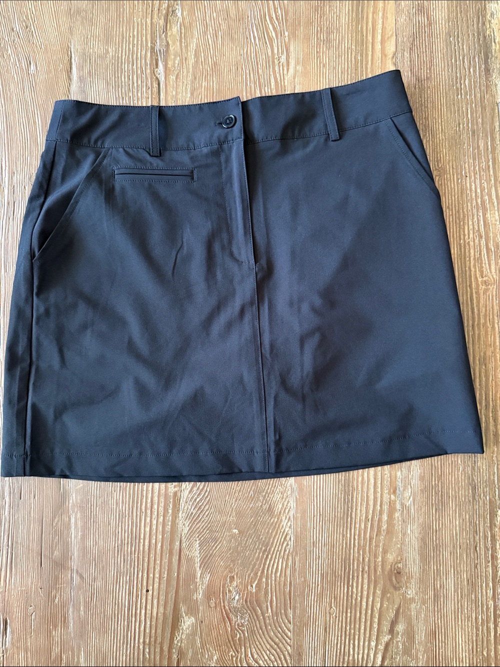 Jones New York Black A-Line Skort